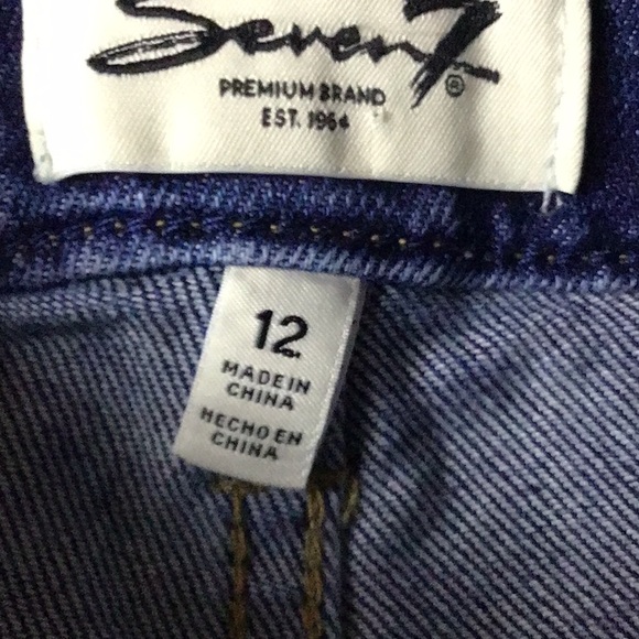 ✨Straight Leg Seven7 Woman's Size 12 Denim Jeans # 716 - Picture 4 of 8